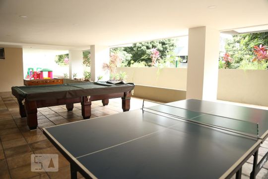 Área Comum - Espaço de Jogos de apartamento à venda com 3 quartos, 110m² em Tijuca, Rio de Janeiro