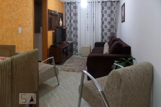 Sala de apartamento à venda com 2 quartos, 50m² em Itaquera, São Paulo