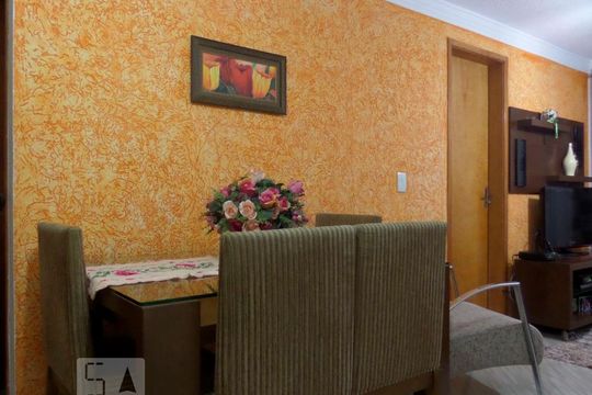 Sala de apartamento à venda com 2 quartos, 50m² em Itaquera, São Paulo