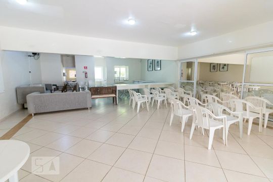 Salão de festas principal de apartamento para alugar com 2 quartos, 45m² em Ponte Grande, Guarulhos