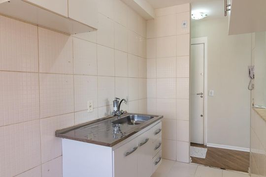 Cozinha de apartamento para alugar com 2 quartos, 45m² em Ponte Grande, Guarulhos