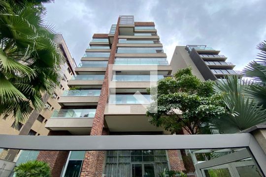Fachada de apartamento para alugar com 1 quarto, 35m² em Jardim Paulista, São Paulo