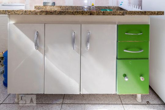Cozinha - Armários de apartamento para alugar com 2 quartos, 60m² em Ramos, Rio de Janeiro