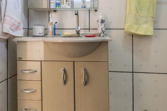 Banheiro - Armários de apartamento para alugar com 2 quartos, 60m² em Ramos, Rio de Janeiro