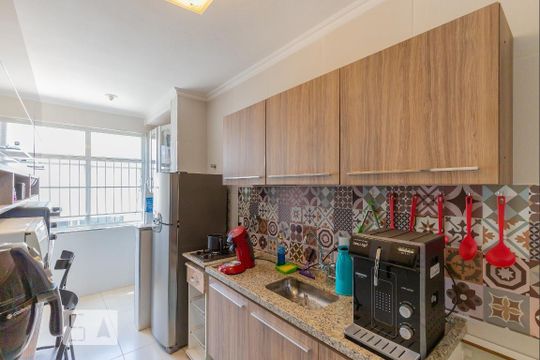 Cozinha de apartamento à venda com 1 quarto, 39m² em Vila Industrial, Campinas