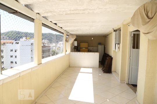 Área comum - Salão de festas de apartamento à venda com 2 quartos, 62m² em Grajaú, Rio de Janeiro