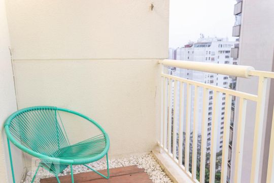 Varanda de apartamento para alugar com 1 quarto, 50m² em Vila Andrade, São Paulo