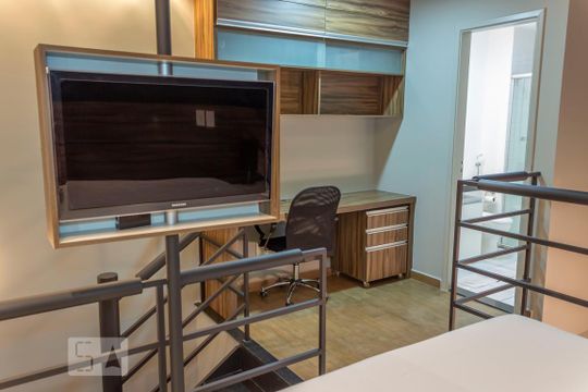 Quarto de apartamento para alugar com 1 quarto, 50m² em Vila Andrade, São Paulo