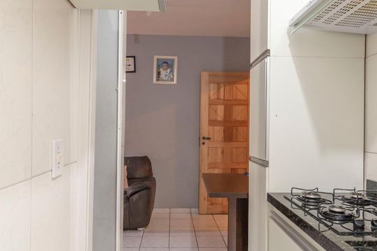 Cozinha de apartamento à venda com 1 quarto, 40m² em Campos Elíseos, São Paulo