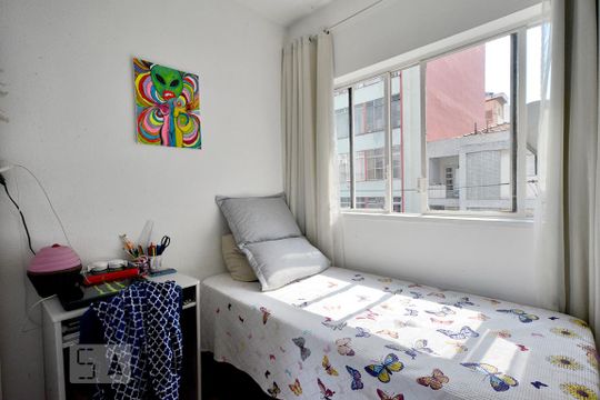 Sala/Quarto de apartamento à venda com 1 quarto, 42m² em Campos Elíseos, São Paulo