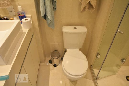 Banheiro da Suíte de apartamento à venda com 2 quartos, 119m² em Jacarepaguá, Rio de Janeiro