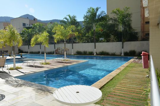 Área comum - Piscina de apartamento à venda com 2 quartos, 119m² em Jacarepaguá, Rio de Janeiro