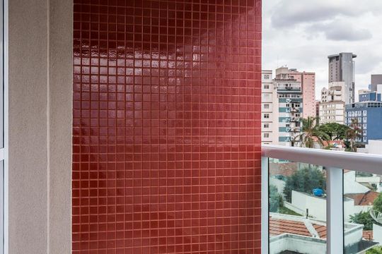 Varanda da Sala de apartamento à venda com 1 quarto, 39m² em Pinheiros, São Paulo