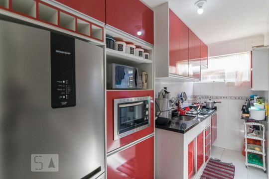 Cozinha de apartamento para alugar com 2 quartos, 74m² em Parque Terra Nova, São Bernardo do Campo