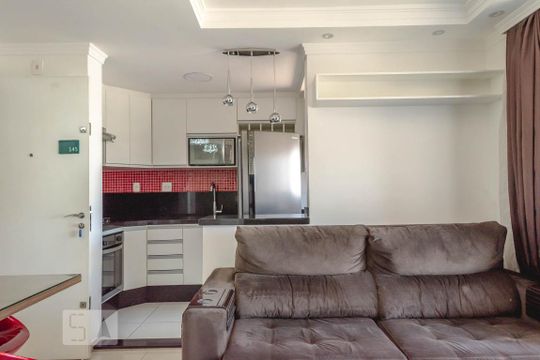 Sala de apartamento para alugar com 2 quartos, 45m² em Belenzinho, São Paulo