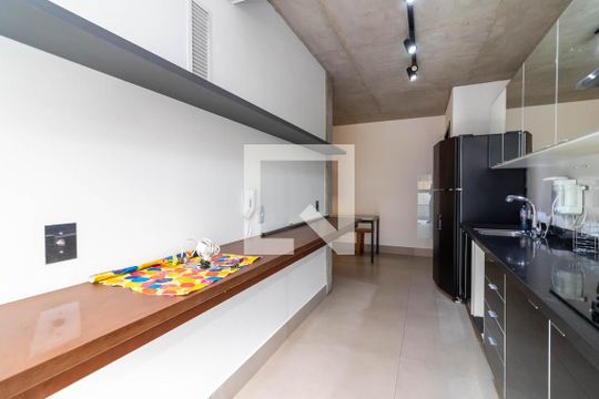 Cozinha de apartamento à venda com 2 quartos, 70m² em Carandiru, São Paulo