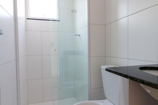 Banheiro de apartamento para alugar com 2 quartos, 51m² em Ponte Grande, Guarulhos