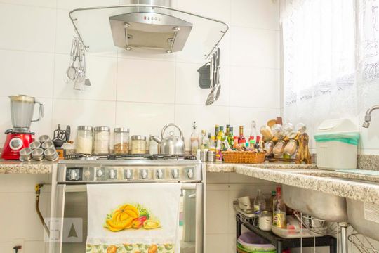 Cozinha de apartamento à venda com 4 quartos, 190m² em Vila Andrade, São Paulo