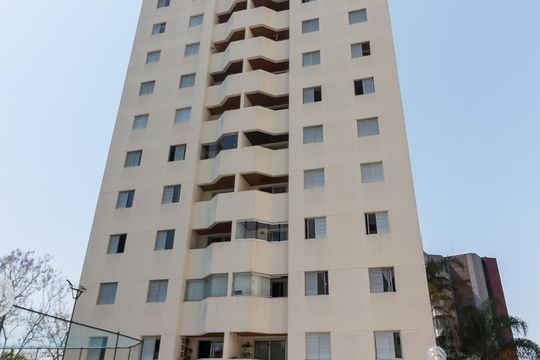 Fachada do bloco de apartamento para alugar com 3 quartos, 89m² em Jardim Maia, Guarulhos