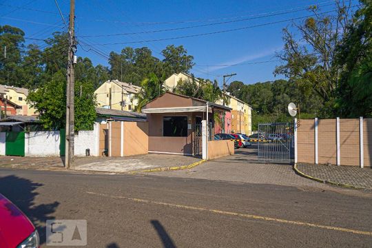 Fachada do Condomínio de apartamento para alugar com 2 quartos, 50m² em São João Batista, São Leopoldo