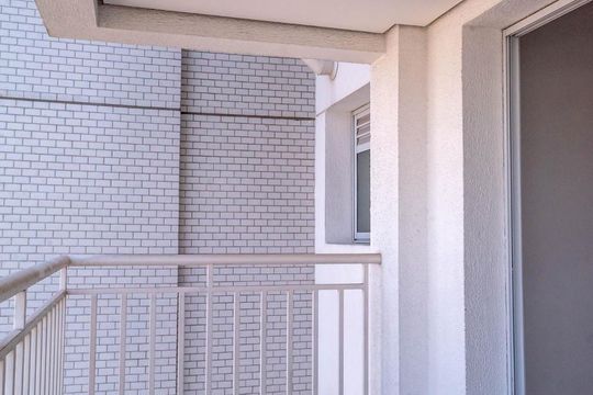 Varanda da Sala de apartamento à venda com 2 quartos, 54m² em Vila Zilda, São Paulo
