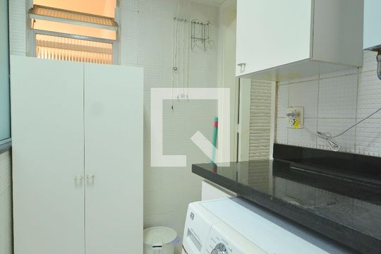 Detalhe da área de serviço de apartamento à venda com 3 quartos, 85m² em Humaitá, Rio de Janeiro