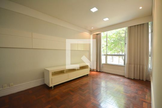 Sala de apartamento à venda com 3 quartos, 85m² em Humaitá, Rio de Janeiro