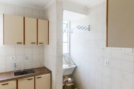 Cozinha de apartamento à venda com 3 quartos, 58m² em Vila Padre Manoel de Nóbrega, Campinas