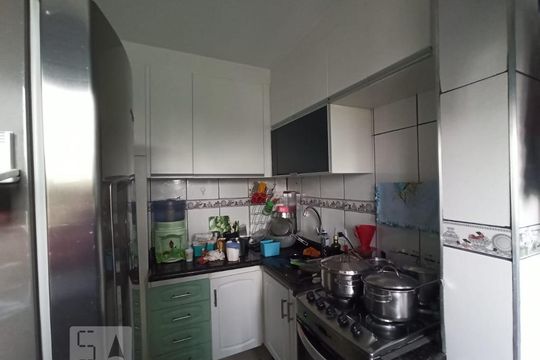 Cozinha  de apartamento à venda com 2 quartos, 43m² em Parada Xv de Novembro, São Paulo