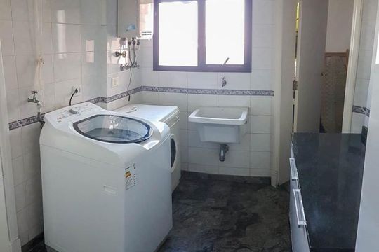 Área de Serviço de apartamento à venda com 3 quartos, 155m² em Jardim Anália Franco, São Paulo