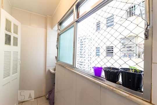 Área de Serviço de apartamento à venda com 3 quartos, 67m² em Icaraí, Niterói