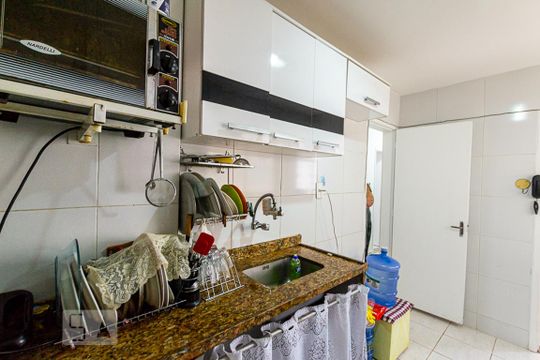 Cozinha de apartamento à venda com 3 quartos, 67m² em Icaraí, Niterói