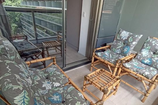 Varanda de kitnet/studio à venda com 1 quarto, 28m² em República, São Paulo