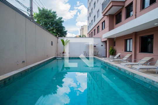 Área comum - Piscina de apartamento à venda com 1 quarto, 33m² em Bela Vista, São Paulo