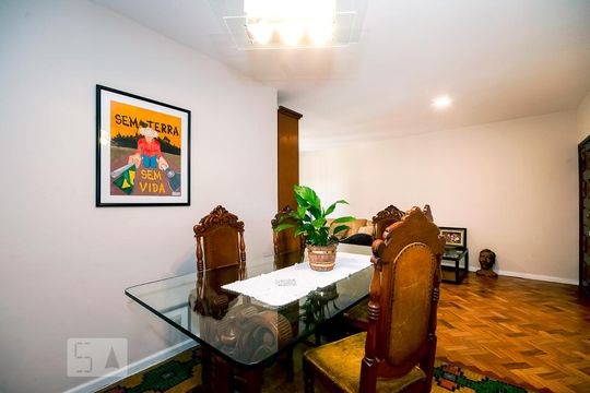 Sala de apartamento à venda com 3 quartos, 115m² em Santo Amaro, São Paulo