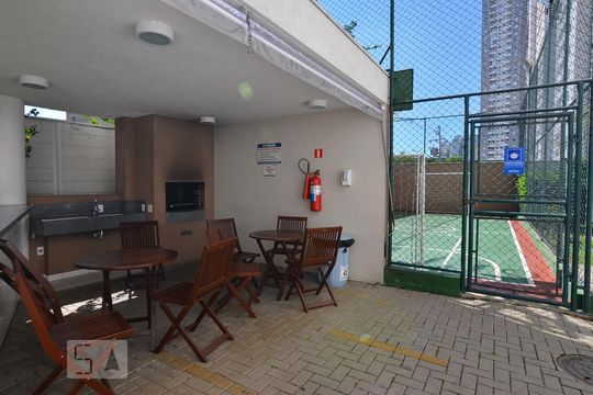 Área comum - Churrasqueira de apartamento à venda com 1 quarto, 34m² em Água Branca, São Paulo