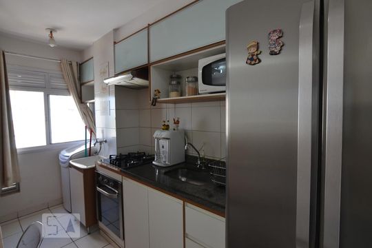 Cozinha de apartamento à venda com 1 quarto, 34m² em Água Branca, São Paulo