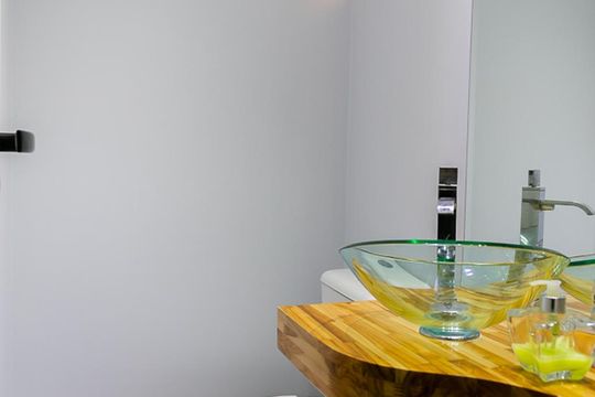 Lavabo de casa de condomínio à venda com 3 quartos, 105m² em Vila Santo Estéfano, São Paulo