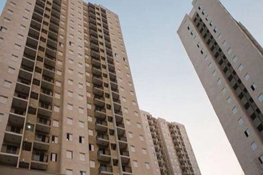 Fachada de apartamento para alugar com 3 quartos, 65m² em Vila Praia, São Paulo