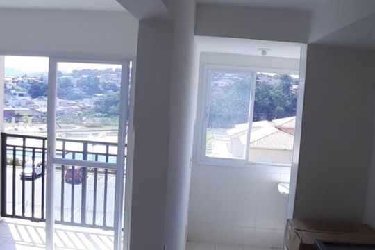 Cozinha de apartamento à venda com 2 quartos, 53m² em Residencial Alexandria, Várzea Paulista