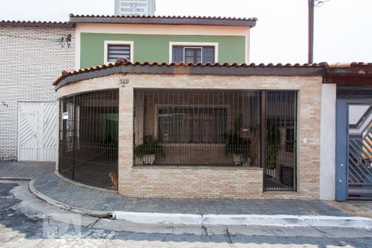 Fachada de casa de condomínio à venda com 3 quartos, 220m² em Tatuapé, São Paulo