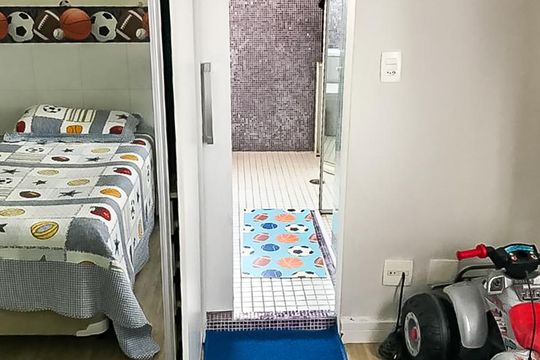 Quarto de apartamento para alugar com 4 quartos, 240m² em Santa Paula, São Caetano do Sul