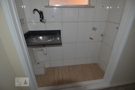 Cozinha de kitnet/studio à venda com 1 quarto, 32m² em Centro, Rio de Janeiro