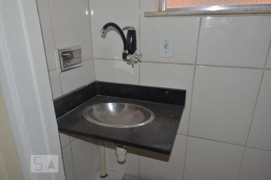 Cozinha de kitnet/studio à venda com 1 quarto, 32m² em Centro, Rio de Janeiro