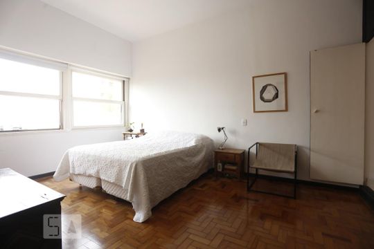 Quarto 1- Suíte de apartamento à venda com 2 quartos, 105m² em Jardim Paulista, São Paulo