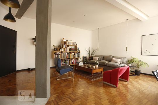 Sala de apartamento à venda com 2 quartos, 105m² em Jardim Paulista, São Paulo