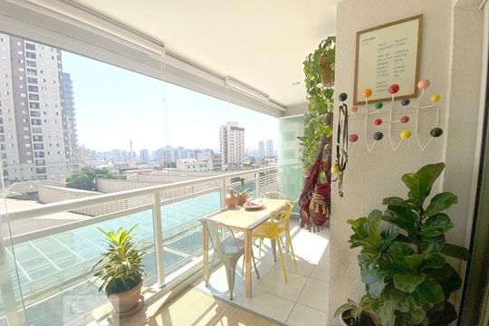 Varanda de apartamento para alugar com 1 quarto, 33m² em Barra Funda, São Paulo