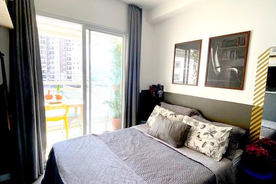 Quarto de apartamento para alugar com 1 quarto, 33m² em Barra Funda, São Paulo