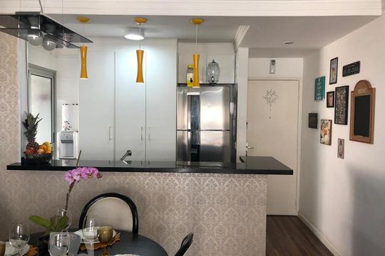 Cozinha de apartamento à venda com 3 quartos, 62m² em Jardim Esmeralda, São Paulo