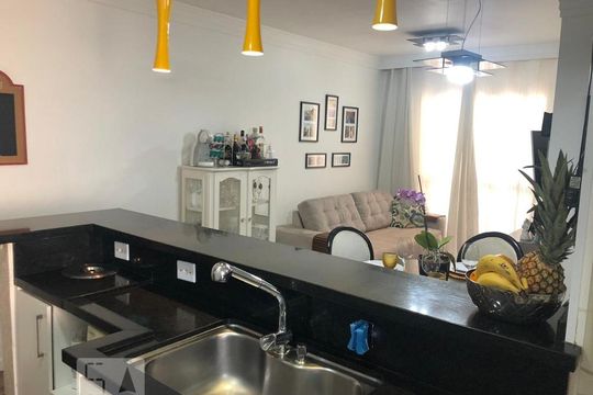 Cozinha  de apartamento à venda com 3 quartos, 62m² em Jardim Esmeralda, São Paulo